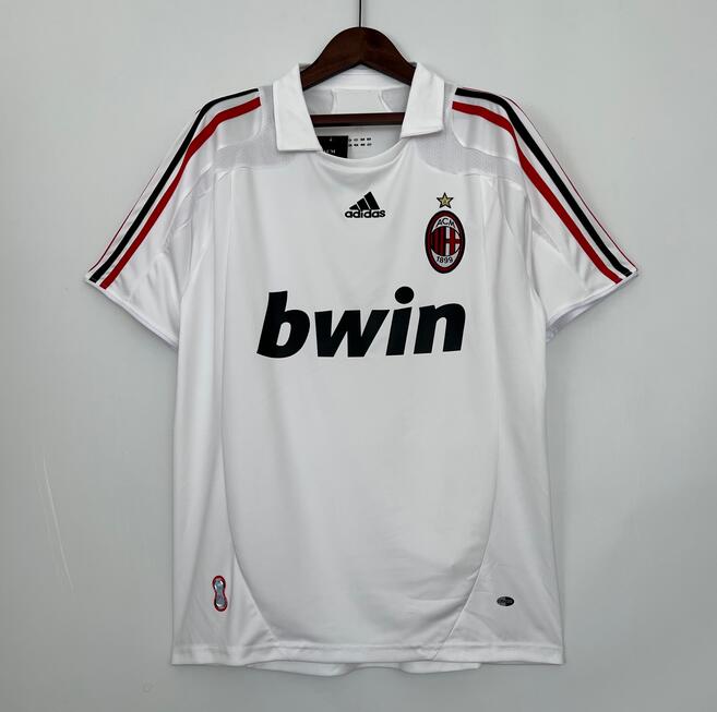 AC Milan Retro Kit Away Soccer Jersey 2007/08